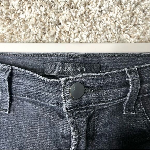 J Brand Jeans Women’s 28 Charcoal Gray Impulsive Mid-Rise Skinny Denim - Picture 3 of 7
